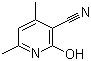 3-氰基-4,6-二甲基-2-羟基吡啶分子结构 (CAS 769-28-8)
