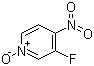 3-氟-4-硝基吡啶 1-氧化物分子结构 (CAS 769-54-0)