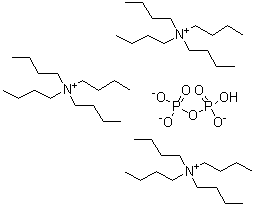 Tris(tetrabutylammonium) pyrophosphate molecular structure (CAS 76947-02-9)