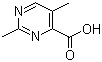 2,5-Dimethyl-4-pyrimidinecarboxylic acid molecular structure (CAS 769872-28-8)