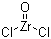 Zirconium oxychloride molecular structure (CAS 7699-43-6)
