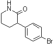 结构式 CAS# 769944-71-0, 3-(4-溴苯基)哌啶-2-酮
