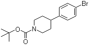 1-N-Boc-4-(4-bromophenyl)piperidine molecular structure (CAS 769944-78-7)