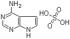 1H-Pyrrolo[2,3-d]pyrimidin-4-amine sulfate molecular structure (CAS 769951-32-8)