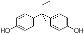 2,2-二(4-羟基苯基)丁烷分子结构 (CAS 77-40-7)