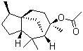 乙酸柏木酯分子结构 (CAS 77-54-3)
