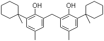 2,2'-Methylenebis[6-(1-methylcyclohexyl)-p-cresol] molecular structure (CAS 77-62-3)