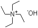 四乙基氢氧化铵分子结构 (CAS 77-98-5)
