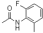 N-(2-Fluoro-6-methylphenyl)acetamide molecular structure (CAS 771-45-9)