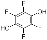 2,3,5,6-Tetrafluorohydroquinone molecular structure (CAS 771-63-1)