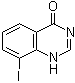 8-碘喹唑啉-4(1H)-酮分子结构 (CAS 77150-36-8)