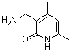 3-(氨基甲基)-4,6-二甲基-1,2-二氢吡啶-2-酮分子结构 (CAS 771579-27-2)