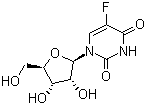 5-Fluorouridine molecular structure (CAS 77180-80-4)