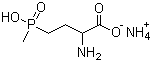 Glufosinate-ammonium molecular structure (CAS 77182-82-2)