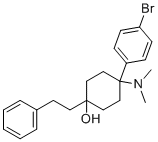 结构式 CAS# 77239-98-6, 溴马多
