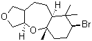 (3aR,4aS,7S,8aS)-7-Bromo-1,3,3a,4a,5,6,7,8,8a,9-decahydro-4a,8,8-trimethylfuro[3,4-b][1]benzoxepin molecular structure (CAS 77249-86-6)