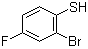 2-Bromo-4-fluorobenzenethiol molecular structure (CAS 773853-92-2)