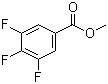 3,4,5-Trifluorobenzoic acid methyl ester molecular structure (CAS 773873-72-6)