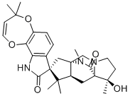 structure of CAS# 77392-58-6, Paraherquamide;(1'S,6'R,7'R,8R,9'S)-6'-hydroxy-4,4,6',10',10',13'-hexamethylspiro[10H-[1,4]dioxepino[2,3-g]indole-8,11'-3,13-diazatetracyclo[5.5.2.01,9.03,7]tetradecane]-9,14'-dione