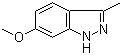 3-Methyl-6-methoxy-1H-indazole molecular structure (CAS 7746-29-4)