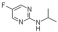 structure of CAS# 77476-97-2, 5-Fluoro-N-isopropyl-2-pyrimidinamine;5-Fluoro-N-(1-methylethyl)-2-pyrimidinamine