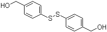 4,4'-Disulfanediylbis(4,1-phenylene)dimethanol molecular structure (CAS 7748-20-1)