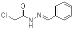2-Chloroacetic acid 2-(phenylmethylene)hydrazide molecular structure (CAS 775-25-7)
