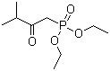 structure of CAS# 7751-67-9, Diethyl (3-methyl-2-oxobutyl)phosphonate;(3-Methyl-2-oxobutyl)phosphonic acid diethyl ester