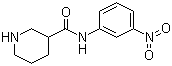 N-(3-Nitrophenyl)piperidine-3-carboxamide molecular structure (CAS 775282-63-8)