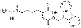 structure of CAS# 776277-76-0, Fmoc-L-homoarginine;Fmoc-homoarg-oh