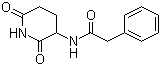 3-Phenylacetylamino-2,6-piperidinedione molecular structure (CAS 77658-84-5)