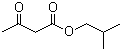structure of CAS# 7779-75-1, Isobutyl acetoacetate;3-Oxo-butanoic acid 2-methylpropyl ester