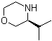structure of CAS# 77897-21-3, (S)-3-Isopropylmorpholine