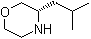 (S)-3-Isobutylmorpholine molecular structure (CAS 77897-22-4)