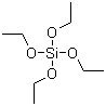 structure of CAS# 78-10-4, Tetraethyl orthosilicate;Ethyl silicate; Tetraethoxysilane; TEOS