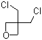 3,3-双(氯甲基)氧杂环丁烷分子结构 (CAS 78-71-7)