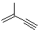 结构式 CAS# 78-80-8, 2-甲基-1-丁烯-3-炔