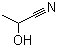 structure of CAS# 78-97-7, Lactonitrile;2-Hydroxypropanenitrile
