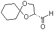 (R)-1,4-Dioxaspiro[4,5]decane-2-carboxaldehyde molecular structure (CAS 78008-36-3)