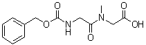 结构式 CAS# 7801-91-4, N-苄氧羰基甘氨酰肌氨酸