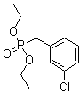 结构式 CAS# 78055-64-8, (3-氯苄基)膦酸二乙酯