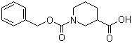 结构式 CAS# 78190-11-1, (R)-N-Cbz-3-哌啶甲酸; N-苄氧羰基-3-哌啶甲酸