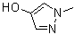 structure of CAS# 78242-20-3, 1-Methyl-4-hydroxy-1H-pyrazole;1-Methyl-1H-pyrazol-4-ol