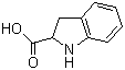 结构式 CAS# 78348-24-0, 吲哚啉-2-羧酸