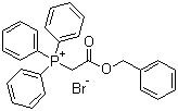 结构式 CAS# 78385-36-1, (苄氧羰基甲基)三苯基溴化鏻