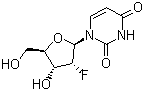 2'-Fluoro-2'-deoxyuridine molecular structure (CAS 784-71-4)