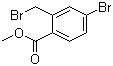Methyl 4-bromo-2-bromomethylbenzoate molecular structure (CAS 78471-43-9)