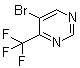 structure of CAS# 785777-88-0, 5-Bromo-4-(trifluoromethyl)pyrimidine