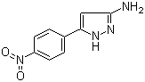 3-氨基-5-(4-硝基苯基)-1H-吡唑分子结构 (CAS 78583-83-2)