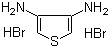 3,4-Diaminothiophene dihydrobromide  molecular structure (CAS 78637-85-1)